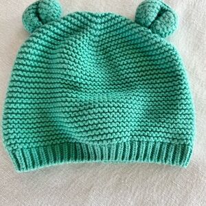 GAP Kids Teal Knit Hat with Ears